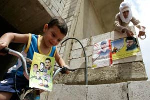 Hassan Maher Kourani awaiting his father