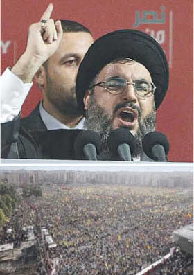 Sayed Hassan Nasrallah @ Victory Rally for July 2006 War