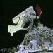 Chinese spacewalk while US Treasury Secretary on his knees 