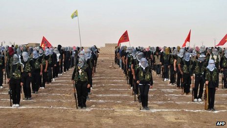 Syrian Kurds Urge Rise up against Extremist Groups
