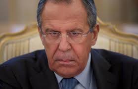 Russian FM Sergei Lavrov 