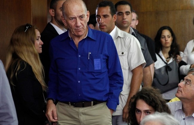 Ex-"Israeli" PM Olmert 