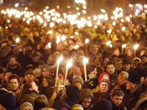 Thousands in Copenhagen Protest