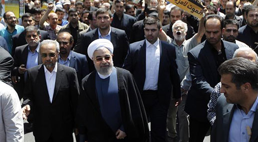 Iranian President Hassan Rouhani 