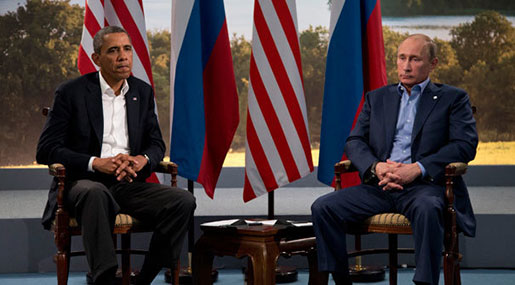 Obama and Putin 