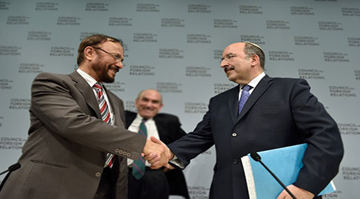 Dore Gold and Anwar Eshki