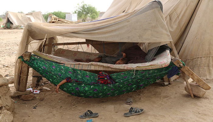 Inside the Bare-Bones Camp Where Families Try to Survive Yemen's War