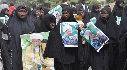 Nigerian Protesters Call for Release of Sheikh Zakzaky