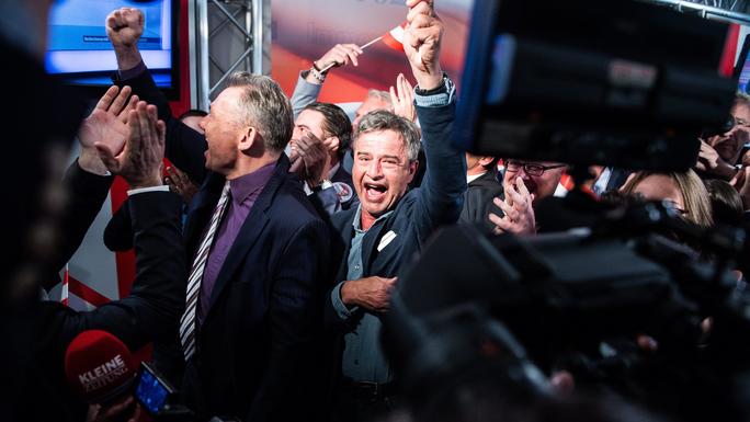 a candidate from the far-right has won most of the votes in the country's presidential election, preliminary results show, heading to a run-off.