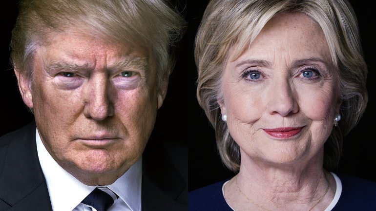 Donald Trump and Hillary Clinton  