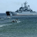 Russian Drills near Syria’s Coast, Destroyer Docked in Iran