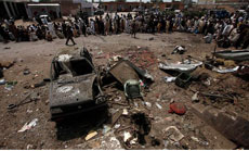 Dozens Killed In Pakistani Bombings