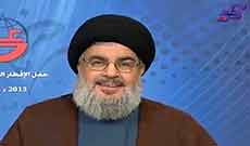 Nasrallah:US is no longer as powerful as before, LA Only Guarantee to Lebanon