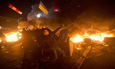 Ukraine on the Brink of Civil War: 25 killed in Kiev Unrest