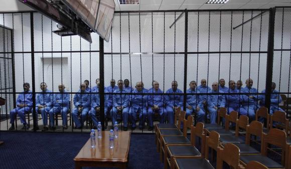 Libya Begins Trial of Ex-Gadhafi Officials, Sons Absent

