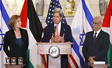 
’Israel’- PA Talks: No Plans for Kerry to Return