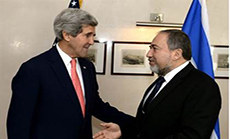 Lieberman Thanks Kerry for US Support During Gaza Aggression