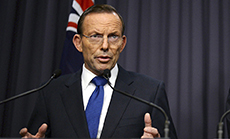 Abbott Warns of Jail Terms for Returning Australian Extremists 