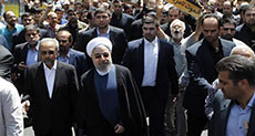 Rouhani: Terrorists Supported by Zionists, Larijani: They Aim to Destroy Islam