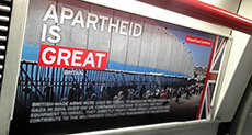 London Underground Trains: Boycott Apartheid ’Israel’
