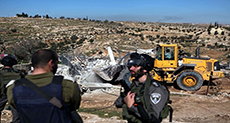 ’Israeli’ Occupation Force Demolish Homes, Detain Palestinians in WB