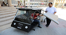Palestinian Students Build Solar Car to Beat «Israeli» Fuel Blockade
