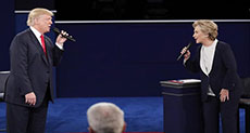 US Presidential Candidates Spend much of Debate Insulting Each Other