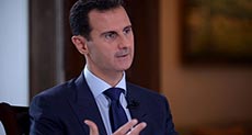 Assad to US Media: «Captain of Ship Doesn’t Jump into Water»