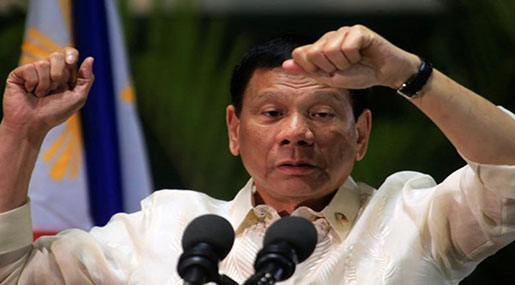 Philippines President Would Kill Drug Dealers to Protect Children