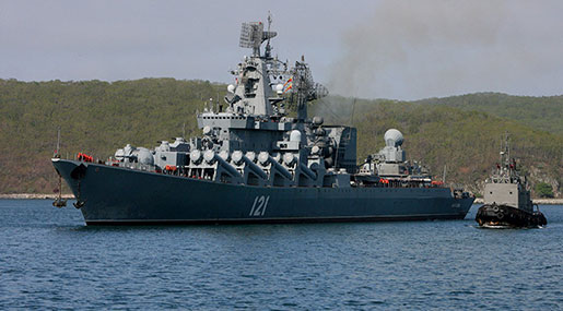 Russia Deploys Missile-Armed Ship to Syria after US Attack