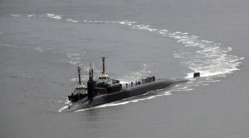 US-Korea Tension: Reports of N Artillery Drill as US Submarine Docks in South