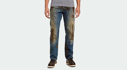 Nordstrom Selling ‘Rugged Americana’ Mud-Stained Jeans for $425