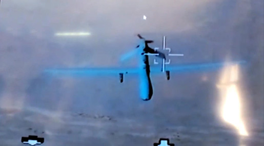 Iranian UAV Spots US Craft over Syrian Desert