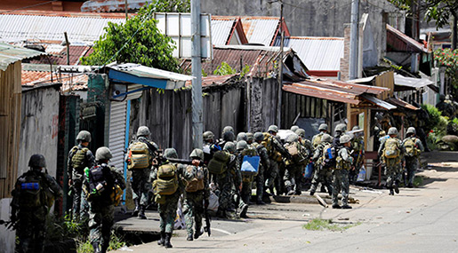 Marawi Siege: Philippine Troops Pound Militants, Death Toll Passes 300
