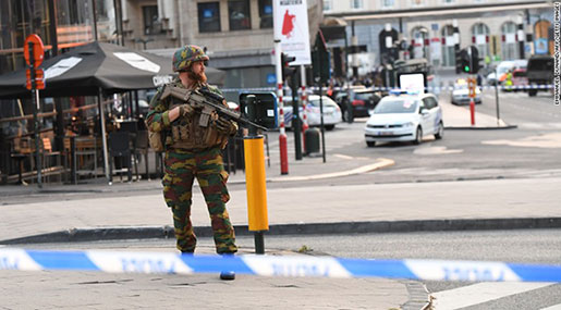 Terror Suspect Shot Dead at Brussels Central Railway Station
