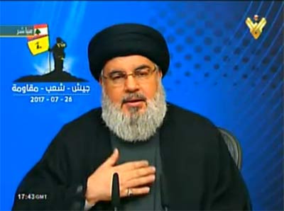 Sayyed Nasrallah: We’re To Hand Liberated Areas to LA At End of Battle