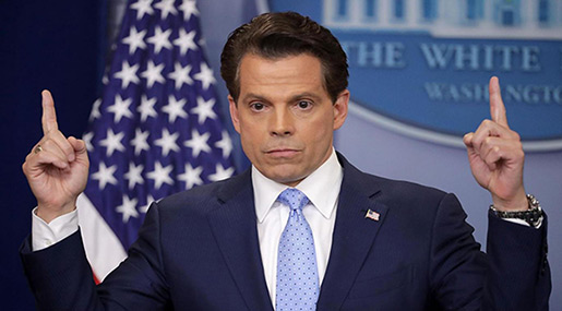 Scaramucci: Plotters in WH Working to Eject Trump