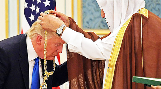 Trump Received 83 Gifts from Saudi Arabia!