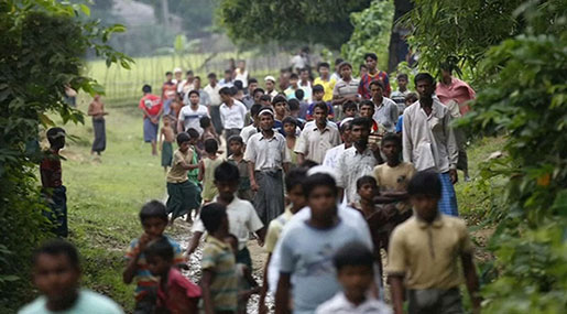Myanmar Crackdown: Military Using Landmines to Harm Fleeing Rohingya