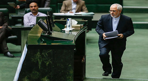 Zarif Briefs MPs on Trump’s Threats against JCPOA