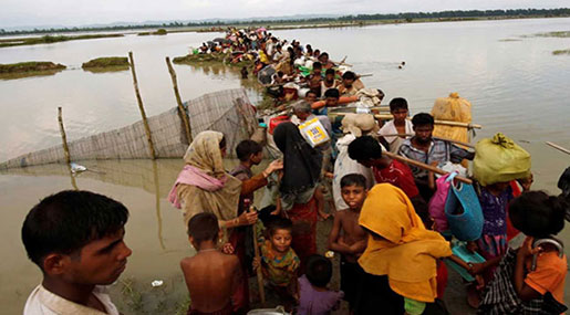 Rohingya Crisis: UN Says 582,000 Fled Myanmar to Bangladesh