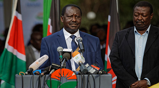 Kenyan Opposition Accuses President of Rigging October Election