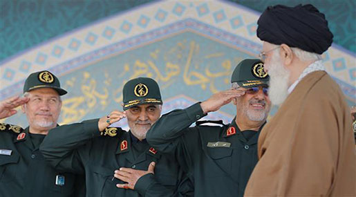 General #Soleimani congratulates Imam #Khamenei on victory over #Daesh