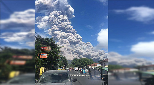 Philippine Volcano Eruption: Thousands Flee as Lava Fountains Spew