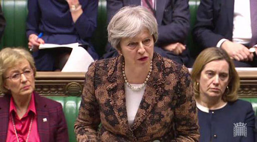 Theresa May Gives Putin 24 Hours to Explain How Deadly Nerve Agent Was Used On UK Soil