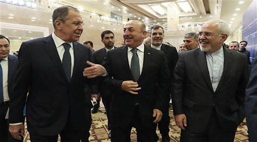 Iran, Russia & Turkey Hold Syria Talks in Astana