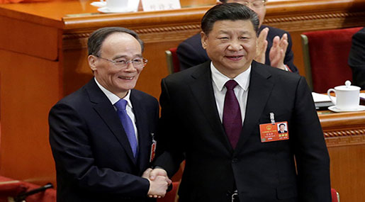China’s Xi Gets Second Term with a Powerful Ally as VP
