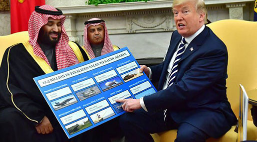 US Approves $1 bn in Arms Sales to Saudi Arabia