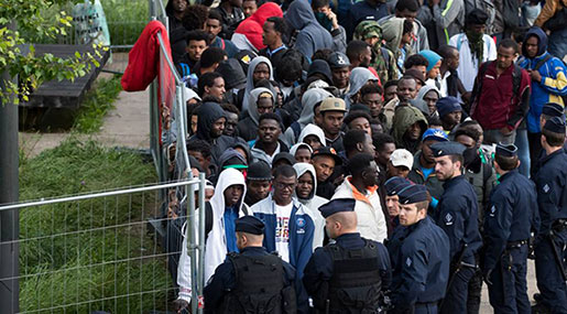 France: Police Clear Out Millenaire Migrants’ Camp