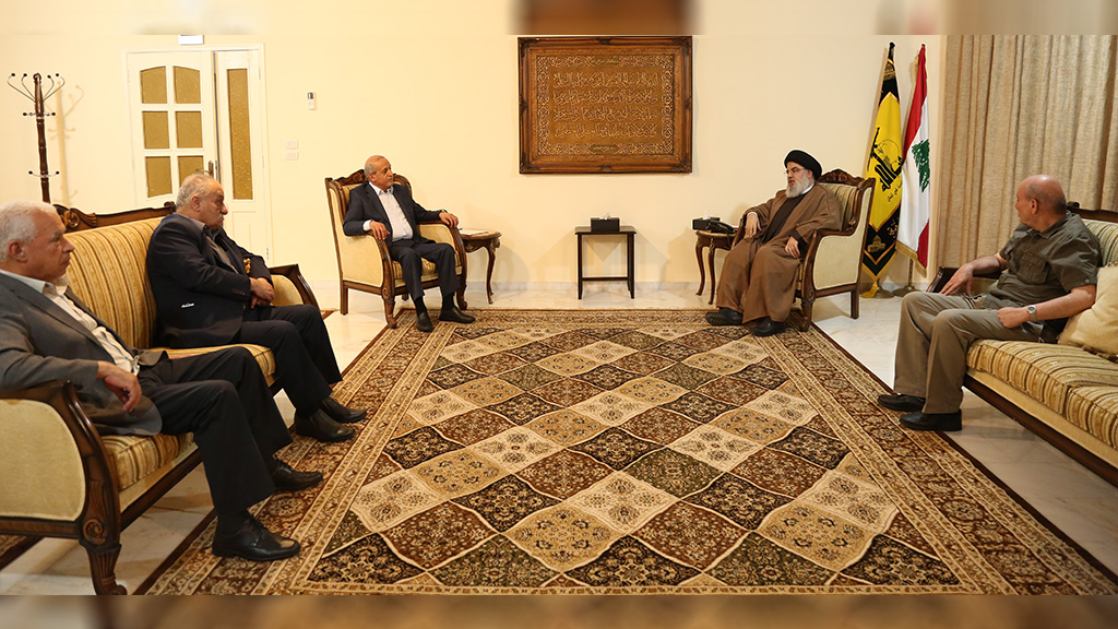 Hezbollah SG Sayyed Hassan Nasrallah Receives Delegations from Palestinian Factions